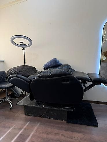 реклайнеры кресла: Реклайнер, Новый, Самовывоз, цвет - Черный — 10