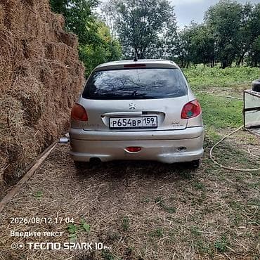 пежо 301: Peugeot 206: 2007 г., Автомат, Бензин, Хэтчбэк — 2
