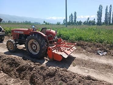 Мини-трактор Yanmar YM2610D с навесной фрезой - Полный привод (4WD)