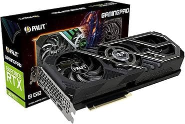 Настольные ПК и комплектующие: Видеокарта для ПК, Новый, Palit, GeForce RTX, 8 ГБ — 1