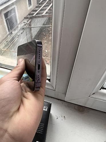 realmi 8 pro: IPhone 14 Pro, Б/у, Deep Purple, Защитное стекло, Чехол, 87 % — 6
