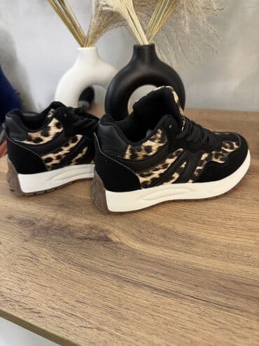 фирменные красовки: Кроссовки с леопардовым принтом размер 29 - Модель: низкие кроссовки — 2