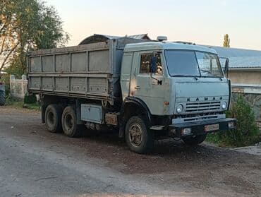 обучение на фронтальный погрузчик: КамАЗ самосвал 6x4 - Тип: тяжелый самосвал с трехосной колесной — 3