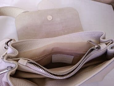 барсетка мужская кожаная ручной работы: Классическая сумка, Италия, Материал: Натуральная кожа, Регулируемый ремень, Съёмный ремень, Застежка на магните, Женские, Новый — 2