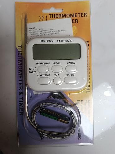 Цифровой кулинарный термометр с таймером KTJ TA278 - Диапазон — 1