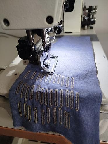 Оборудование для швейных цехов: Промышленная петельная швейная машина JACK (автомат для выполнения — 2