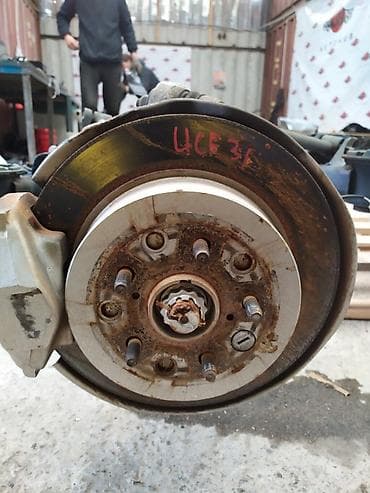 Тормозной диск правый для TOYOTA Celsior (UCF30) 2002 г., двигатель