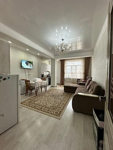 мкр улан 2 продаю квартиру: 2 комнаты, 55 м², Элитка, 9 этаж, Евроремонт — 4