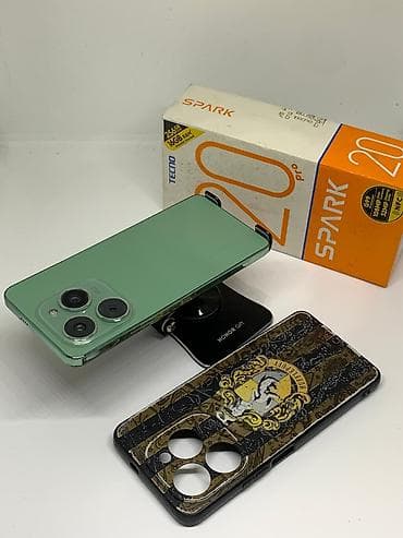 nokia 108: Tecno Spark 20 Pro, Б/у, 256 ГБ, цвет - Зеленый, 2 SIM — 8
