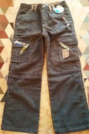 штаны с бабочкой: Жынсылар жана шымдар, түсү - Күрөң, Жаңы — 17