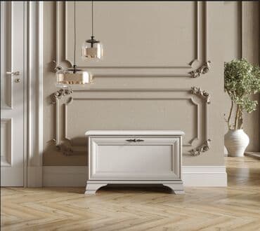 офисные мебели: Тумба для обуви 1Д, коллекции Кентаки, Белый Белый, БРВ Брест — 1