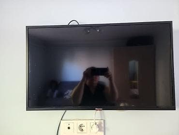 hdmi hdmi: Телевизор Hisense, диагональ экрана 32". Плоская панель с тонкими — 3