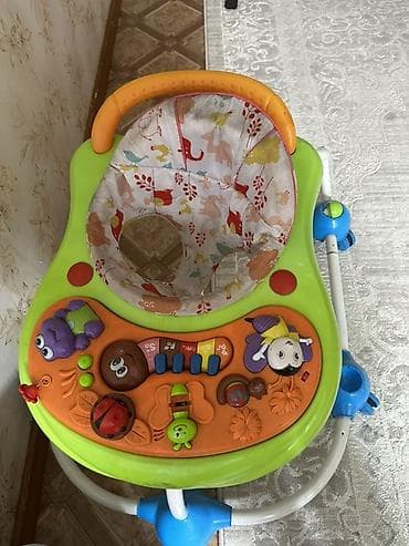 play zone: Детские ходунки - Яркая игровая панель: кнопки, ползунки, вертушки — 2