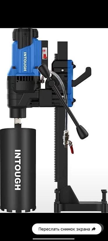 Алмазная сверлильная установка (станок для сверления коронками)