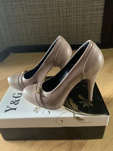 туфли беж цвет: Турецкие туфли,материал кожа — 2