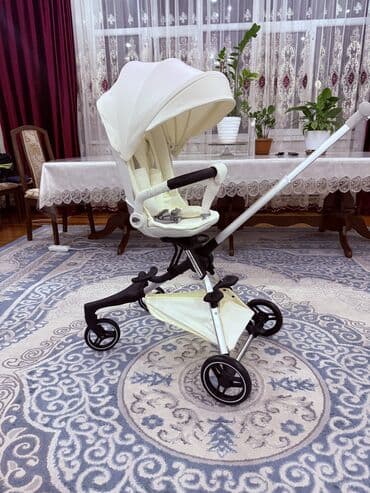 коляска для ребёнка: Коляска, цвет - Серебристый, Новый — 3