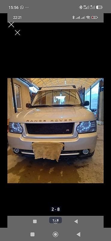 свет: Land Rover Range Rover: 2002 г., Внедорожник — 1