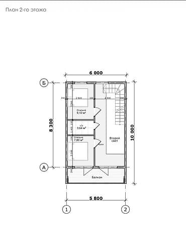 Дома: Современные барнхаусы от 50 м² — до 70 м² — полностью готов к — 3