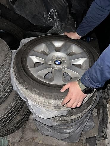 диски bmw e34: Колеса в сборе R 16, Лето, Б/у, Комплект, Легковые, Литые, отверстий - 4 — 2
