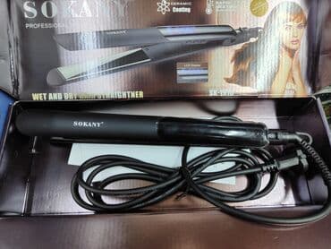 утюжок сокани: Утюжок для волос Стандартный, Керамическое, До 180 °С — 6