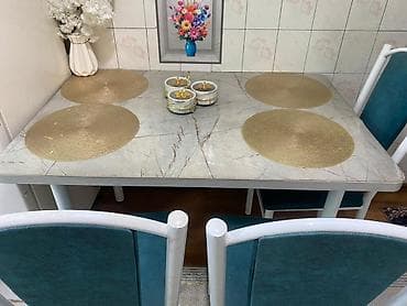 dinner table: Кухонный стол и стул — 1