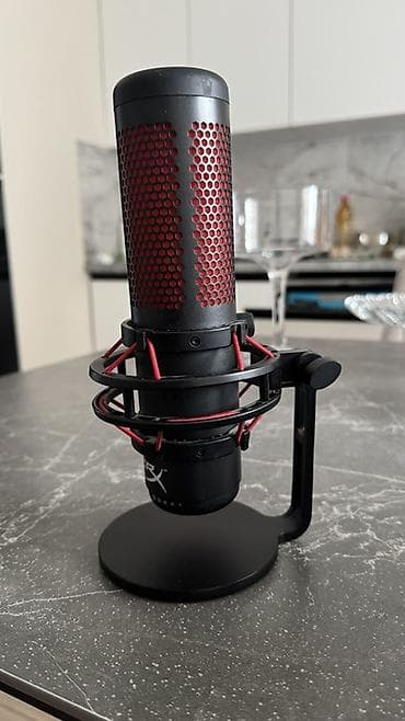 Студия микрофондору: Конденсаторный USB‑микрофон HyperX (линейка QuadCast/QuadCast S) - — 2