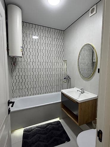 2 bedroom: 2 комнаты, 55 м², ул. Горького / Алматинка Элитка, 1 этаж, Дизайнерский ремонт — 6