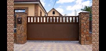 роли: Автоматические ворота откатные распашные секционные гаражные роль с — 7