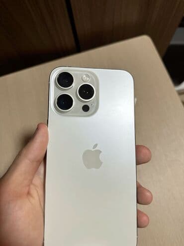 айпад эйр 5: IPhone 15 Pro Max, 256 ГБ, White Titanium, 93 % — 1