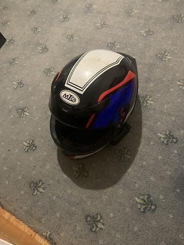 Кумурска мотороллер: Мото шлеми, Колдонулган — 4