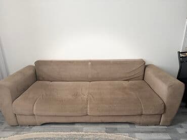 дизайнерская мебель: Раскладной диван, Б/у — 1