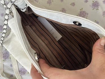 samsung fold2: Сумка на плечо MIKAIQI - Цвет: молочный/айвори - Материал верха — 3