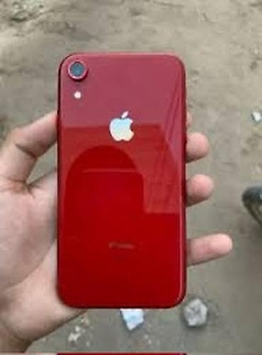 Техника и электроника: IPhone Xr, Б/у, 64 ГБ, Красный, 75 % — 1