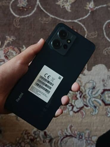 redmi note 11 pro max цена в бишкеке: Redmi, Redmi Note 12, Б/у, 128 ГБ, цвет - Черный, 2 SIM — 1