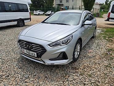 Транспорт: Hyundai Sonata: 2018 г., 2 л, Автомат, Газ, Седан — 1