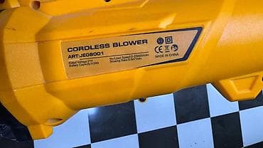 blow: Садовый воздуходув, Новый, Аккумуляторная, Платная доставка — 5