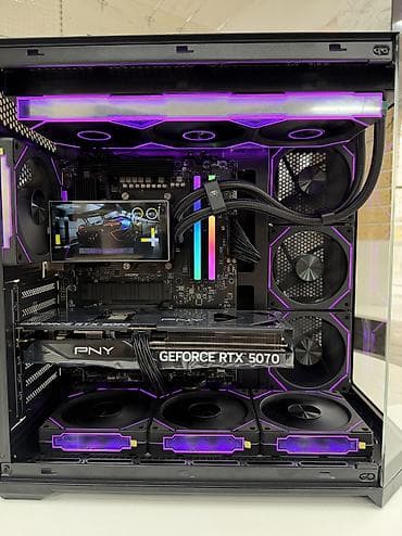 Компьютер, ОЗУ 32 ГБ, Игровой, Новый, AMD Ry zen 9 Pro, NVIDIA GeForce RTX 5070, NVMe