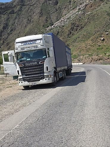 renault 480: Тягач, Scania, Тентованный — 2