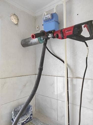 газ панель: Алмазное бурение отверстий в бетоне.Профисиссиональные установки — 3