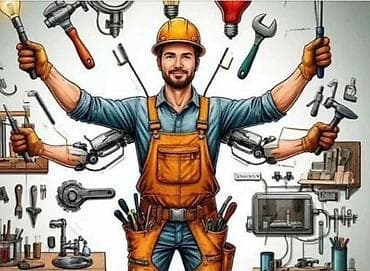 Услуги по строительству и ремонту: Мелкосрочные работы, Муж на час — 2