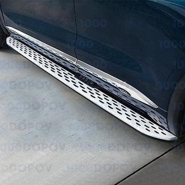 рейлинги на карнивал: Наружные накладки порогов Geely, 2021 г., Новый, Оригинал — 1