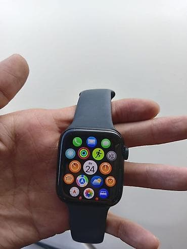 Смарт-часы Apple Watch SE 3 44mm M/L Midnight Sport Band Смарт‑часы с at lalafo.kg Смарт-часы Apple Watch SE 3 44mm M/L Midnight Sport Band Смарт‑часы с