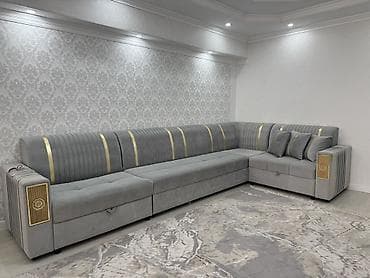 диван трансформер 3 в 1: Модульный диван, Б/у — 4