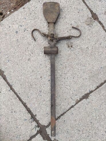 оборудование для магазина бу: Весы антикварные — 3