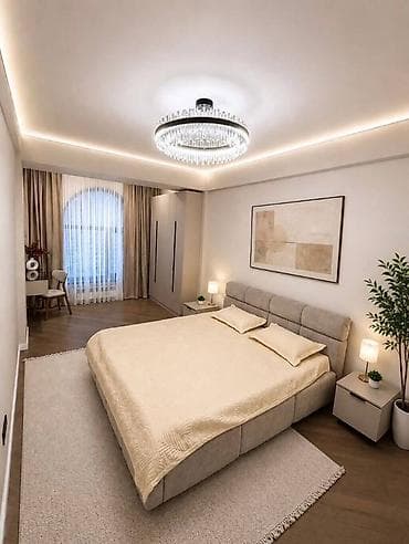 Недвижимость: 2 комнаты, 63 м², Асанбай мкр Элитка, 14 этаж, Дизайнерский ремонт — 3