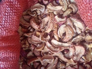 оптом овощи фрукты: Сушёные яблоки (домашние дольки) - Натуральные яблочные дольки — 2