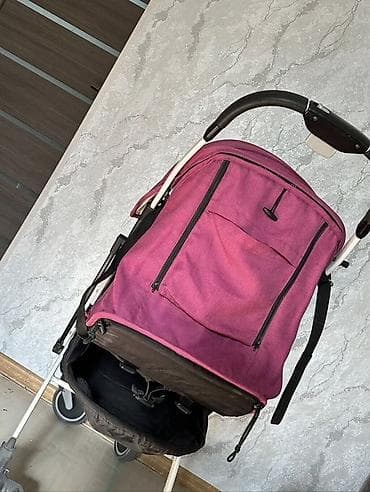 Коляски: Прогулочная коляска BeneBaby (цвет фуксия/малиновый) - Легкая — 3