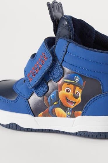 слипоны hm: Щенячий патруль высокие кроссовки, новые, размер: 33 Цена — 3