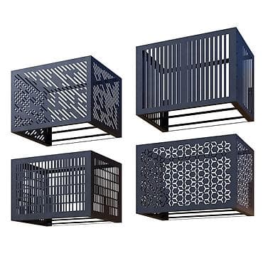 Двери и комплектующие: Решетки на балкон, На заказ, Бесплатная доставка — 2