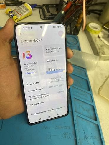 чехол redmi note 10 pro: Redmi, Redmi Note 11 Pro, 128 ГБ, цвет - Серый — 3